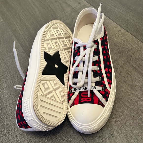 Christian Dior size 37 sneakers ❤️❤️ - Picture 3 of 4